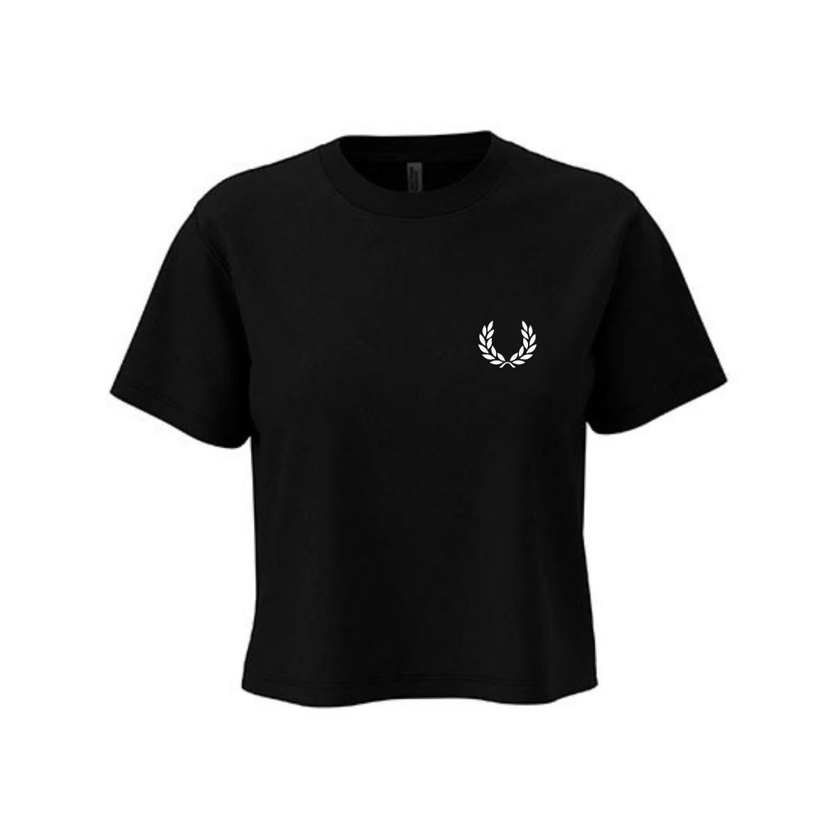 Women croptop de Waag-Black
